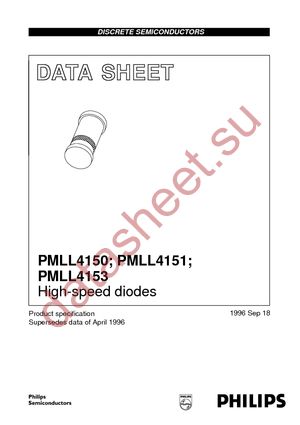 PMLL4153 T/R datasheet  